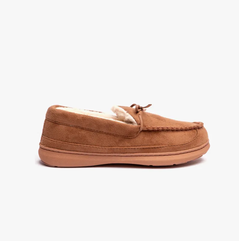 Jo & Joe CRANFORD Mens Slippers Cognac sold by Shuperb