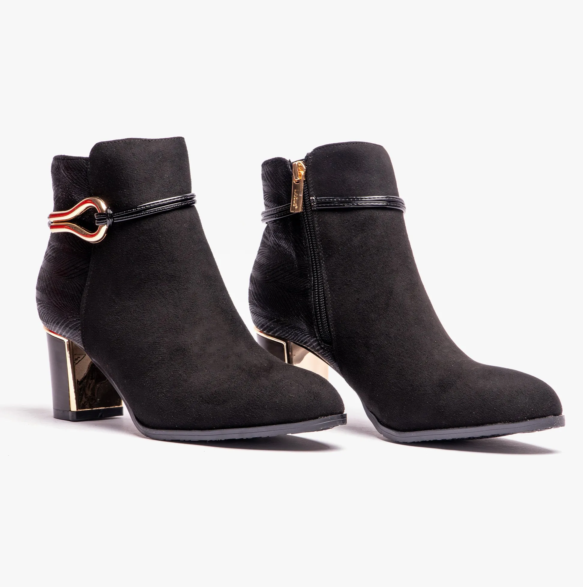 AUTUMN Womens Ankle Boots Black sold by Shuperb product image thumbnail 2