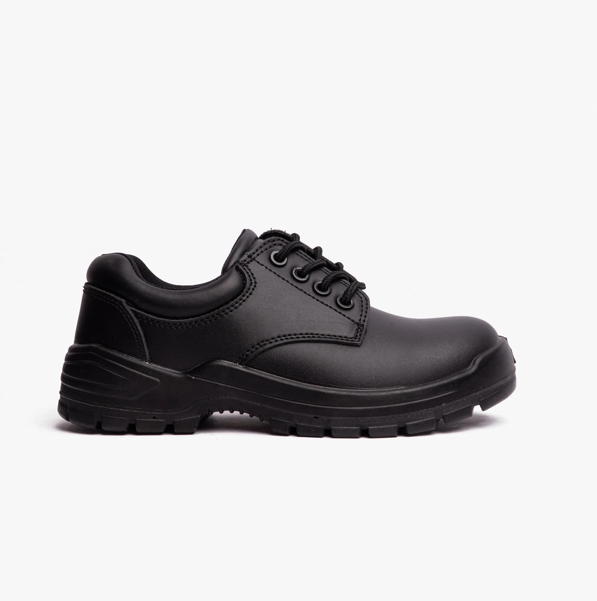Amblers Safety FS38C Unisex Leather Safety Shoes Black sold by Shuperb