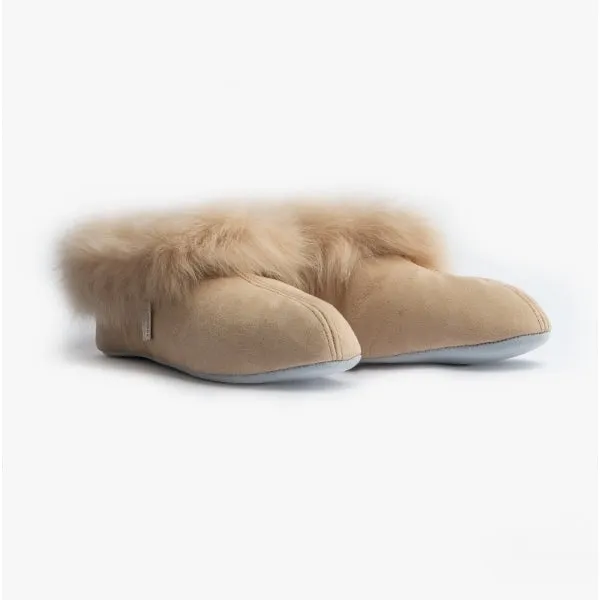 ANNELIE Ladies Sheepskin Slippers Honey sold by Shuperb product image thumbnail 2