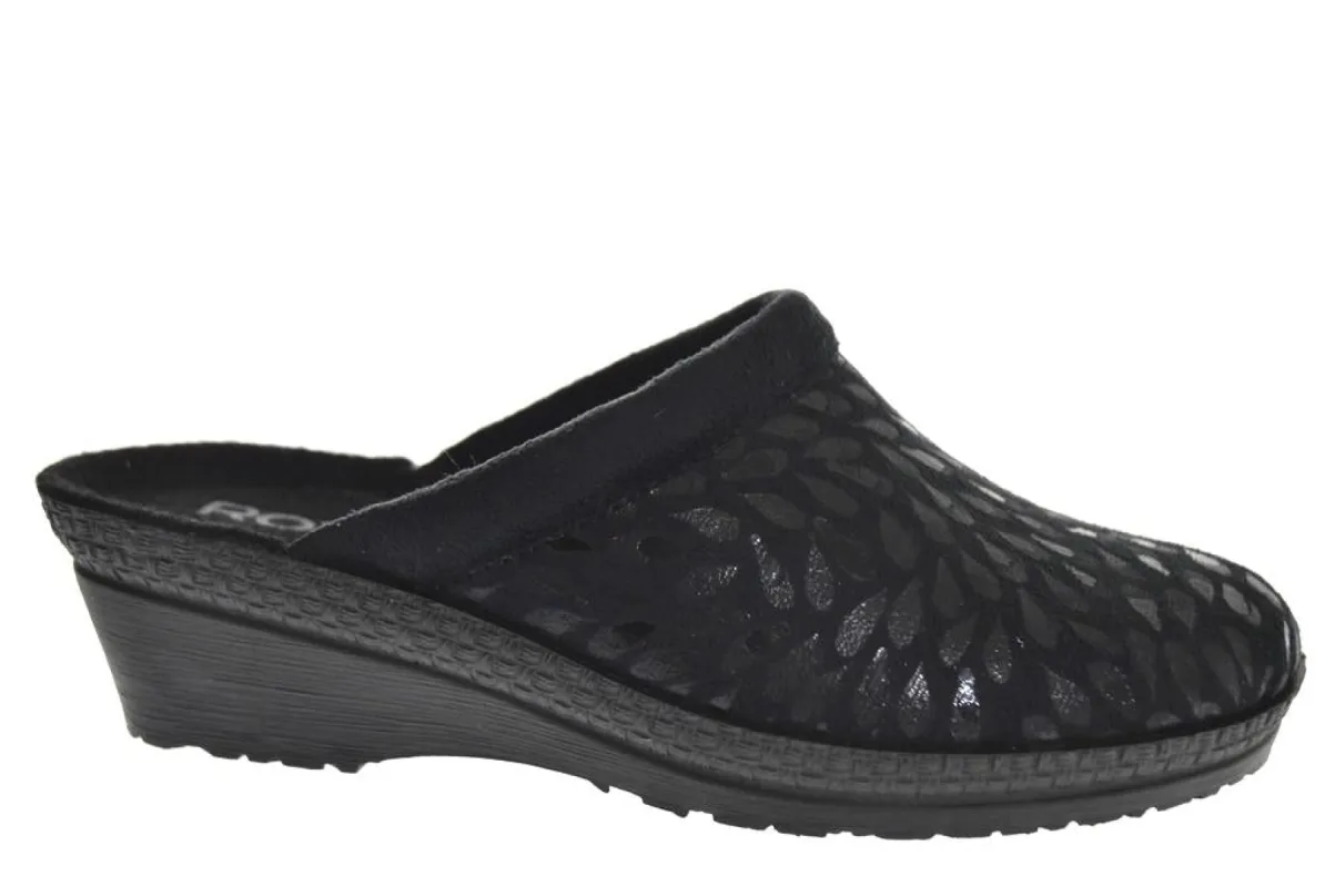 Rohde 2456-90 Womens Mules Black sold by Shuperb