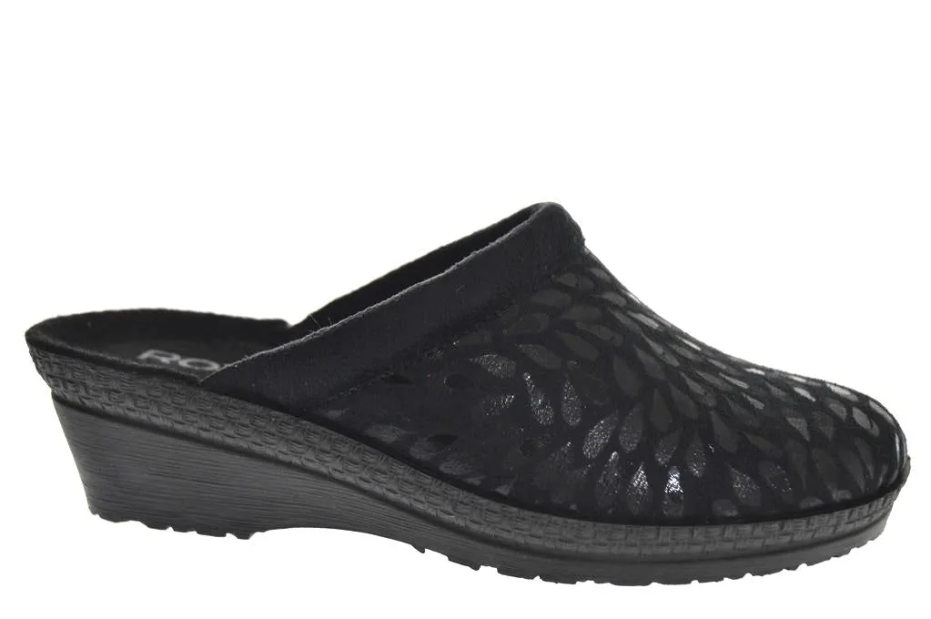 Rohde 2456-90 Womens Mules Black sold by Shuperb