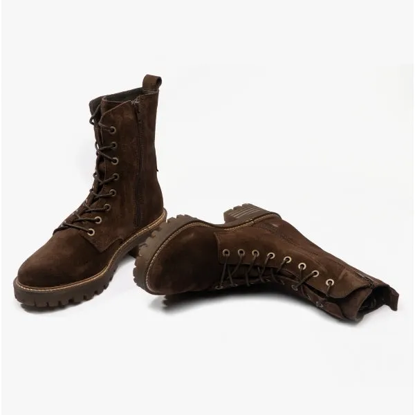 Chatham CLIVEDEN Womens Leather Lace Boots Dark Brown sold by Shuperb product image thumbnail 4