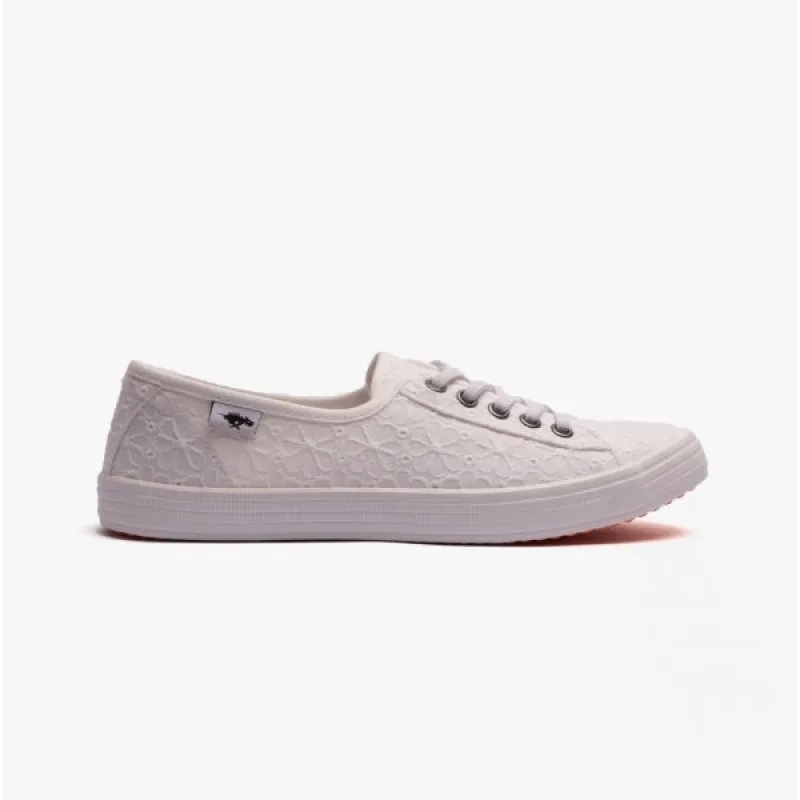 Rocket Dog CHOW CHOW ELSIE Womens Trainers White sold by Shuperb