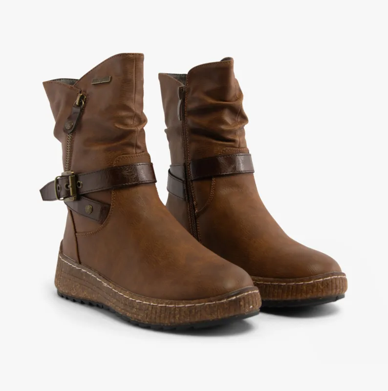 Westland WYNDI 01 Womens Boots Brandy Kombi sold by Shuperb