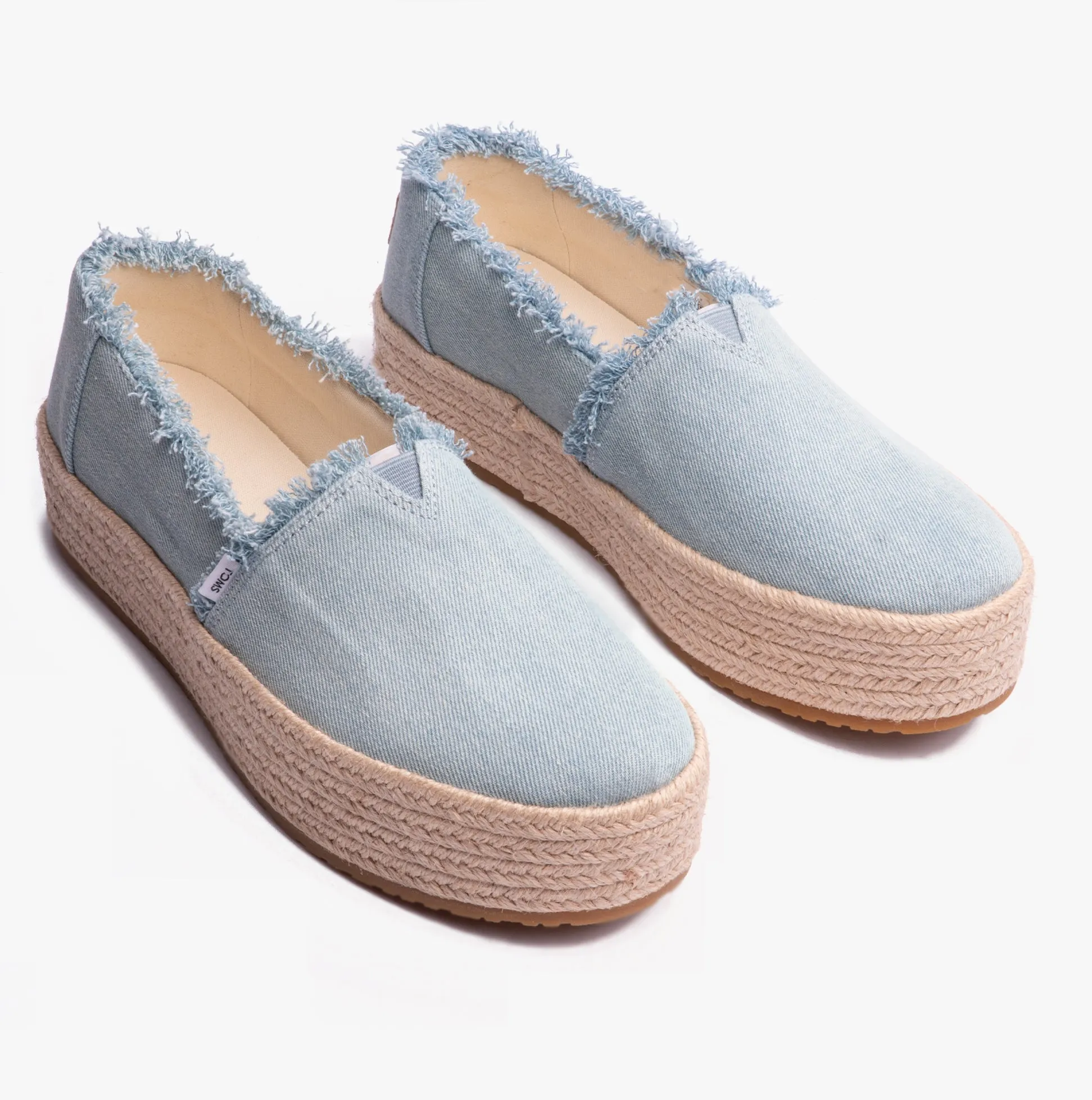 TOMS VALENCIA Womens Espadrilles Pastel Blue sold by Shuperb product image thumbnail 4