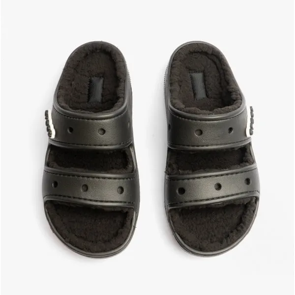 Crocs 207446-060 CLASSIC COZZZY Unisex Sliders Black sold by Shuperb product image thumbnail 4