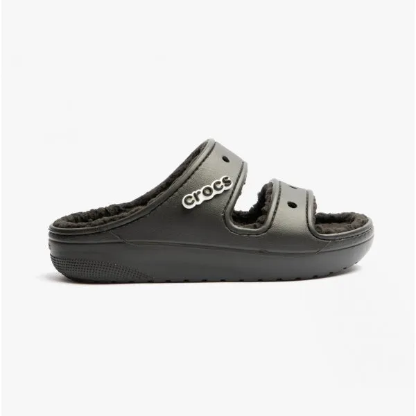 Crocs 207446-060 CLASSIC COZZZY Unisex Sliders Black sold by Shuperb