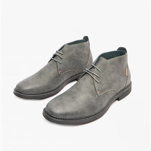 Goor CALEB Mens Nubuck Chukka Boots Grey sold by Shuperb product image thumbnail 2