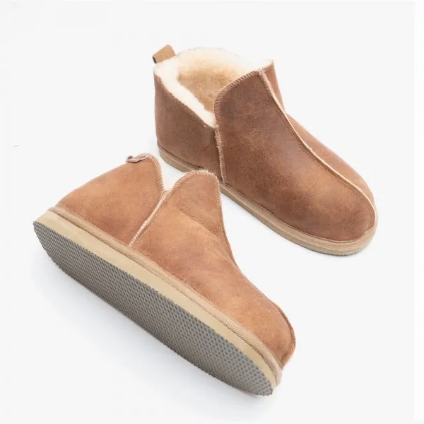Shepherd ANNIE Womens Sheepskin Slipper Boots Cognac sold by Shuperb product image thumbnail 2