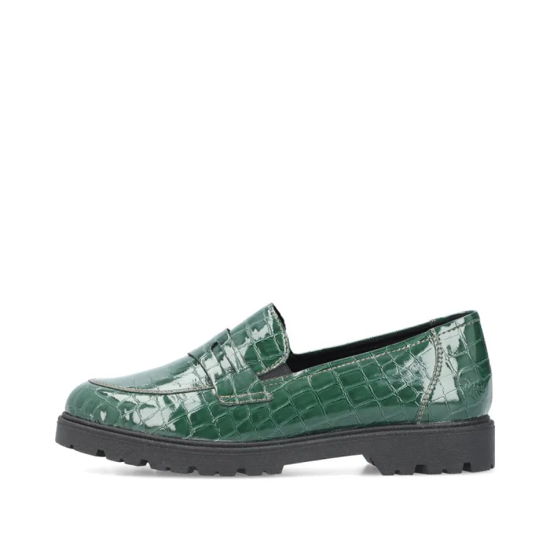 Rieker 45560-54 Womens Shoes Green sold by Shuperb
