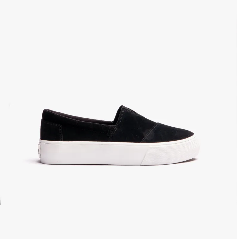 TOMS ALP FENIX PLATFORM SLIP ON Womens Sneakers Black sold by Shuperb