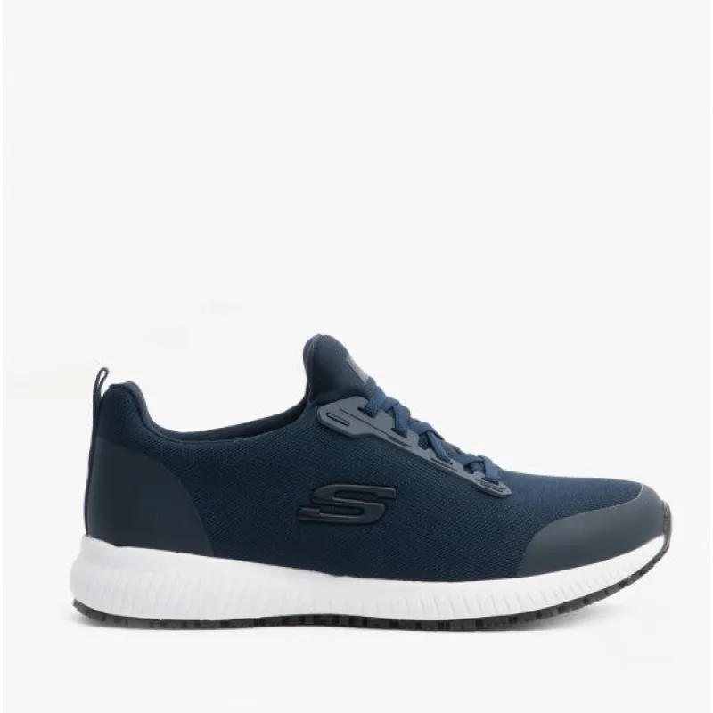 Skechers Work 77222EC SQUAD SR Womens Occupational Trainers Navy sold by Shuperb
