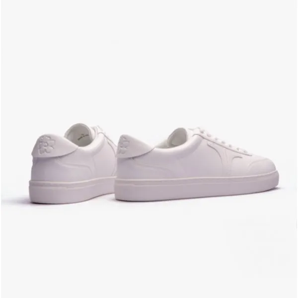ROBBERT Mens Retro Trainers All White sold by Shuperb product image thumbnail 3