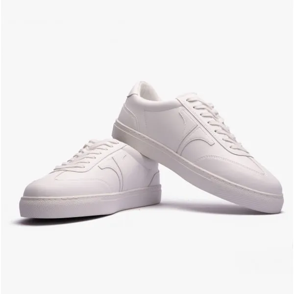 ROBBERT Mens Retro Trainers All White sold by Shuperb product image thumbnail 5
