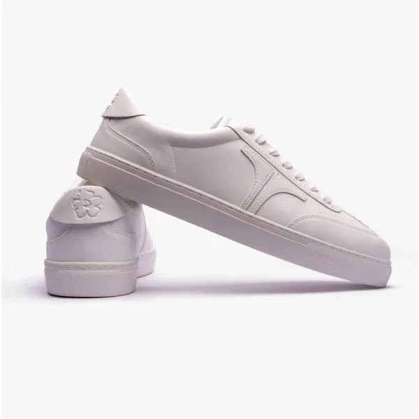 ROBBERT Mens Retro Trainers All White sold by Shuperb product image thumbnail 4
