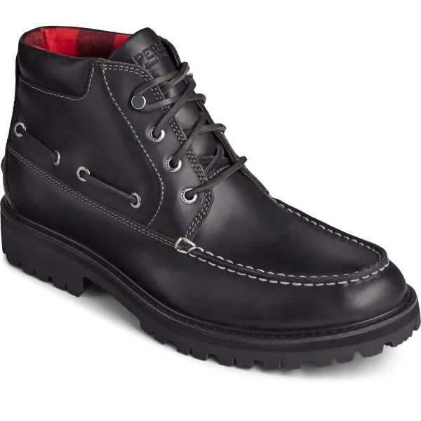 Sperry AUTHENTIC ORIGINAL LUG CHUKKA Mens Leather Boots Black sold by Shuperb product image thumbnail 2