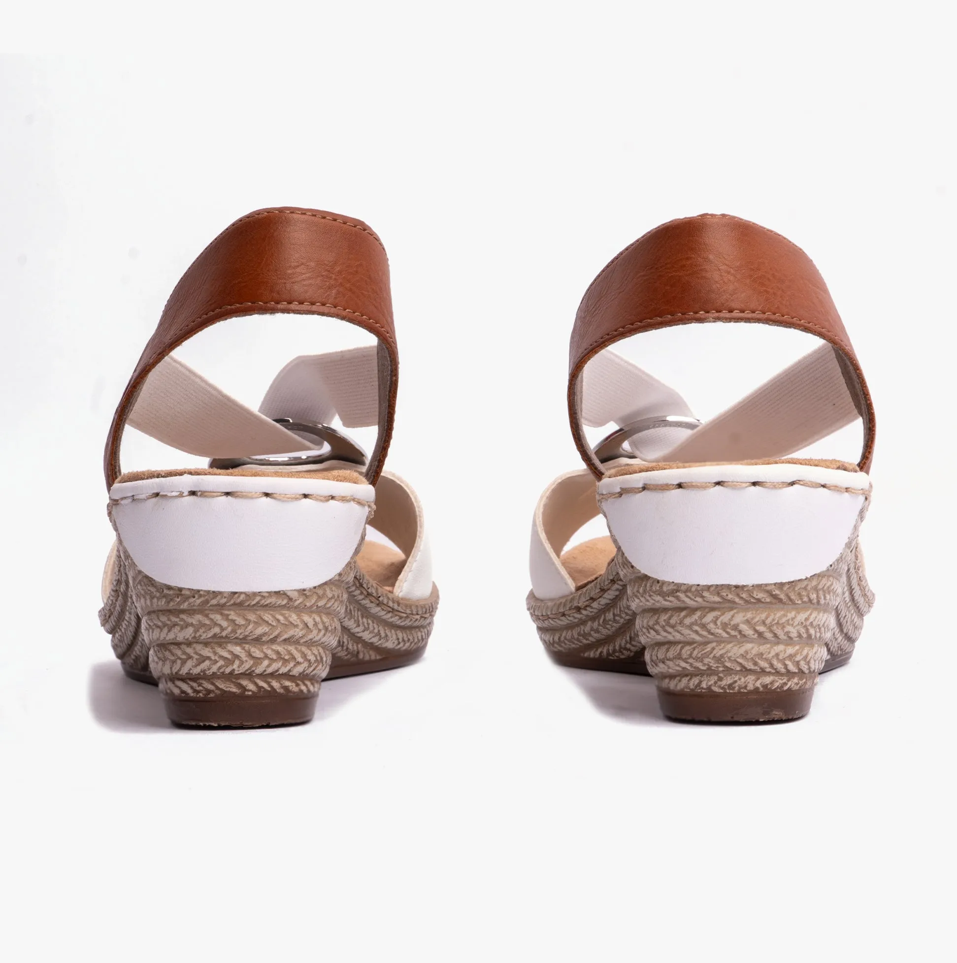 Rieker 624H6-81 Womens Sandals White sold by Shuperb product image thumbnail 4