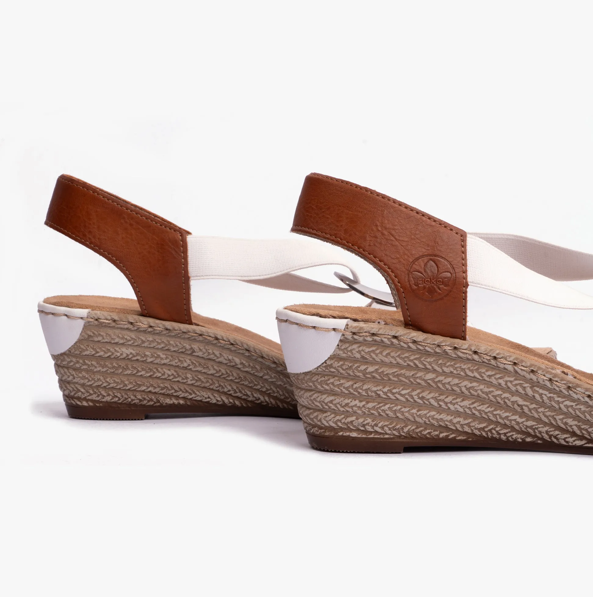 Rieker 624H6-81 Womens Sandals White sold by Shuperb product image thumbnail 3