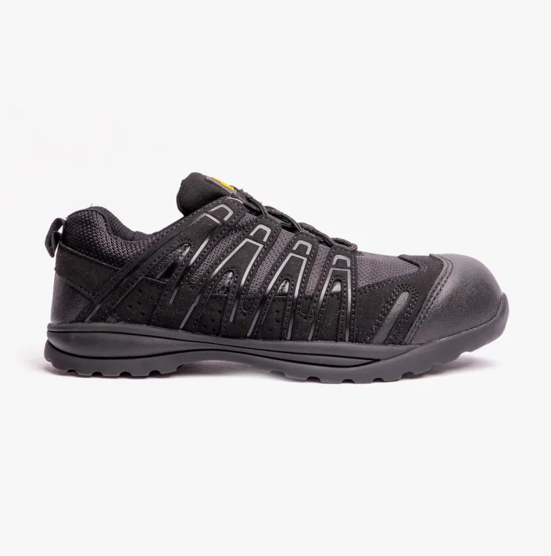 FS40C Unisex Safety Trainers Black sold by Shuperb