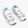 DEK MOON Womens Velcro Gym Running Trainers White/Blue sold by Shuperb