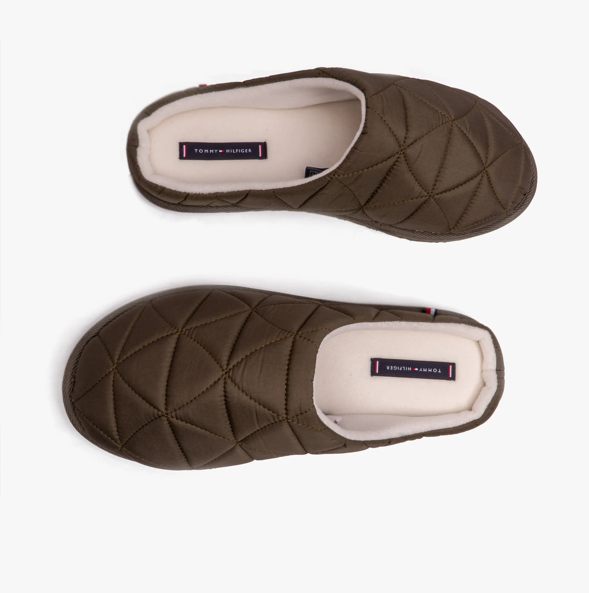 Tommy Hilfiger NYLON HILFIGER HOME Mens Slippers Army Green sold by Shuperb product image thumbnail 4