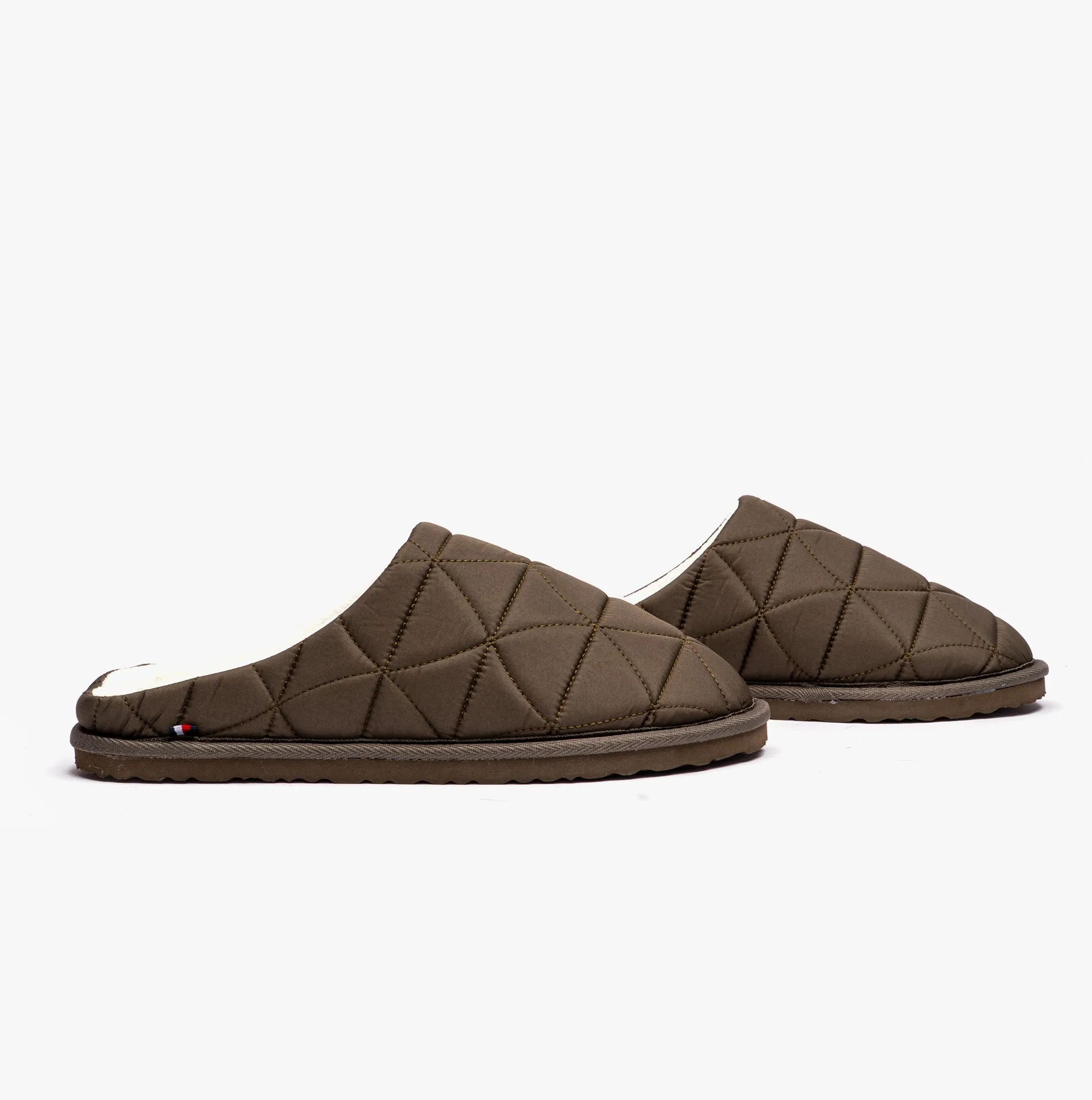 Tommy Hilfiger NYLON HILFIGER HOME Mens Slippers Army Green sold by Shuperb product image thumbnail 3