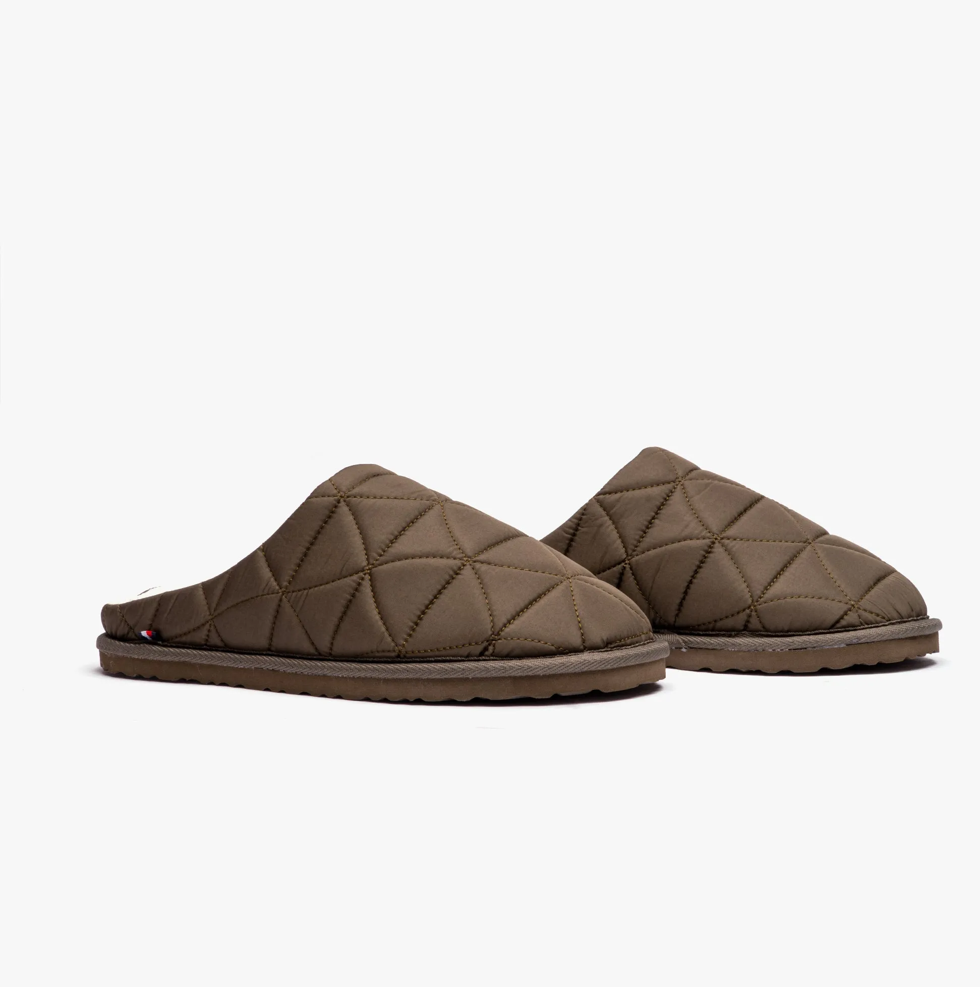 Tommy Hilfiger NYLON HILFIGER HOME Mens Slippers Army Green sold by Shuperb product image thumbnail 2