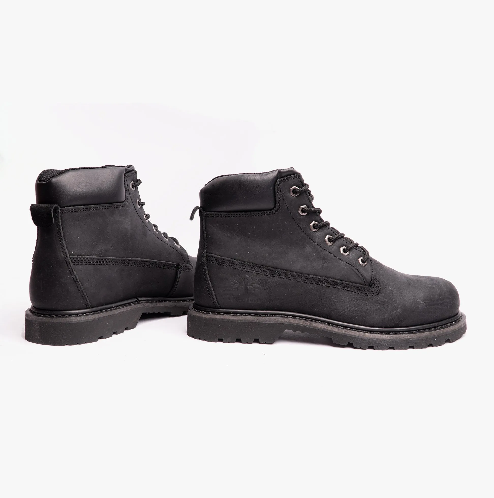 Woodland RICK Mens Leather Work Boots Black sold by Shuperb product image thumbnail 3