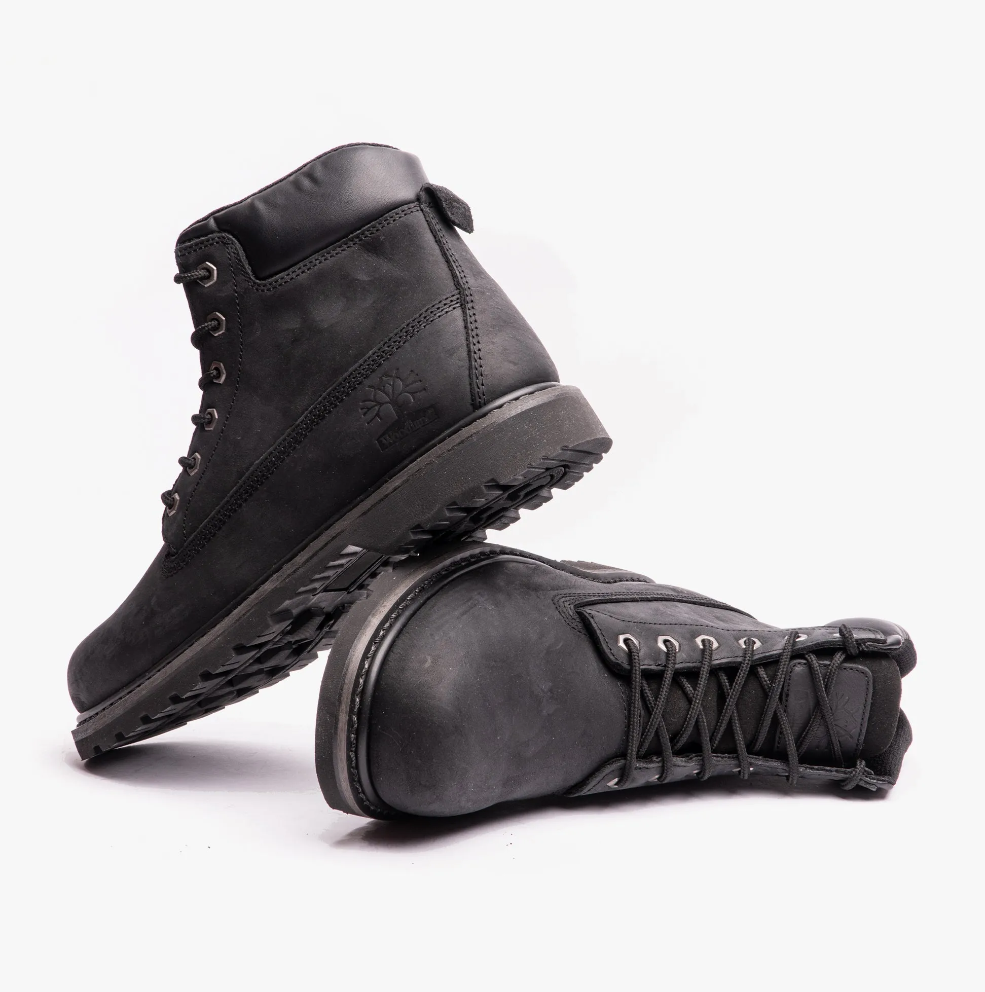 Woodland RICK Mens Leather Work Boots Black sold by Shuperb product image thumbnail 5