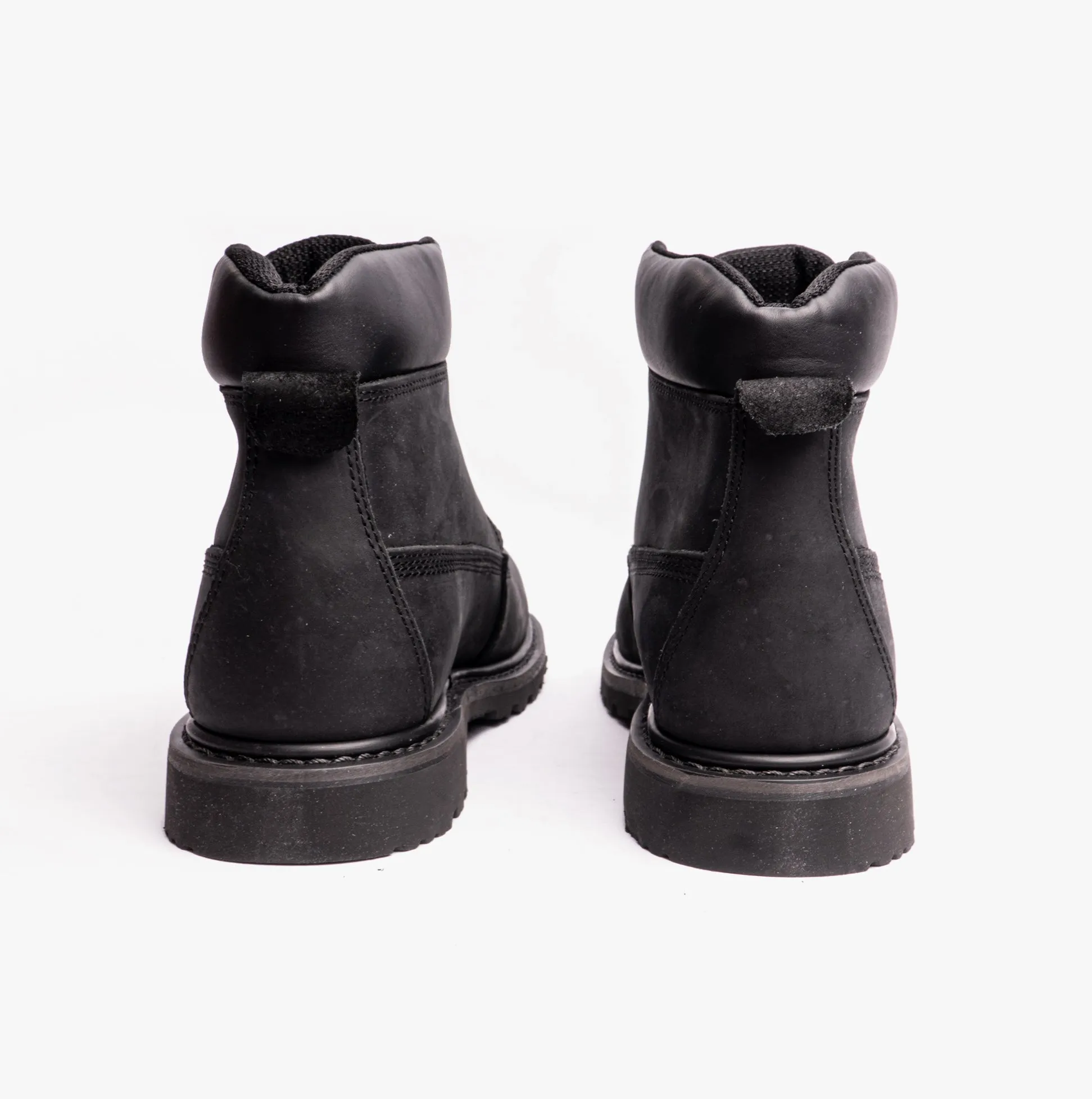 Woodland RICK Mens Leather Work Boots Black sold by Shuperb product image thumbnail 4