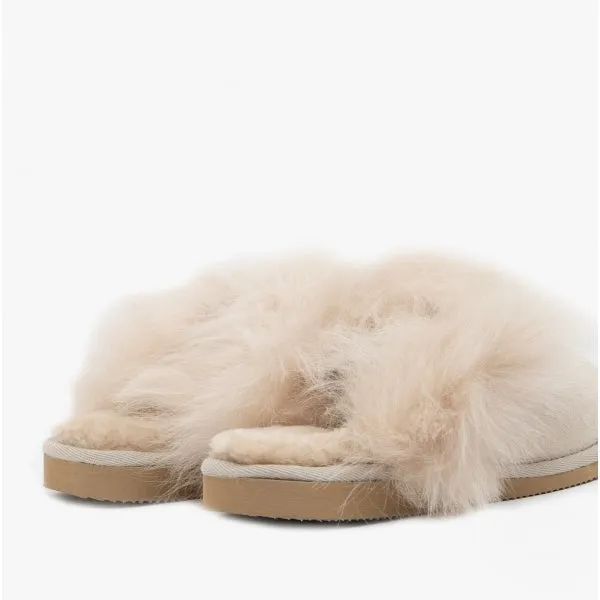 Shepherd EVELINA Womens Sheepskin Mules Honey sold by Shuperb product image thumbnail 5