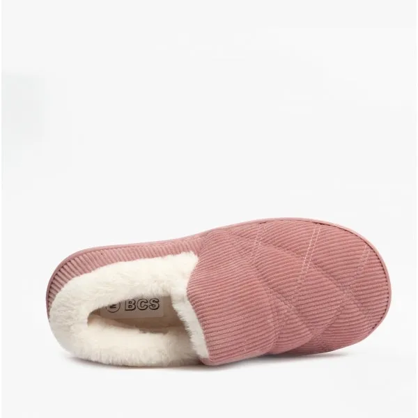 CAROLINE Ladies Slippers Dusty Pink sold by Shuperb product image thumbnail 4