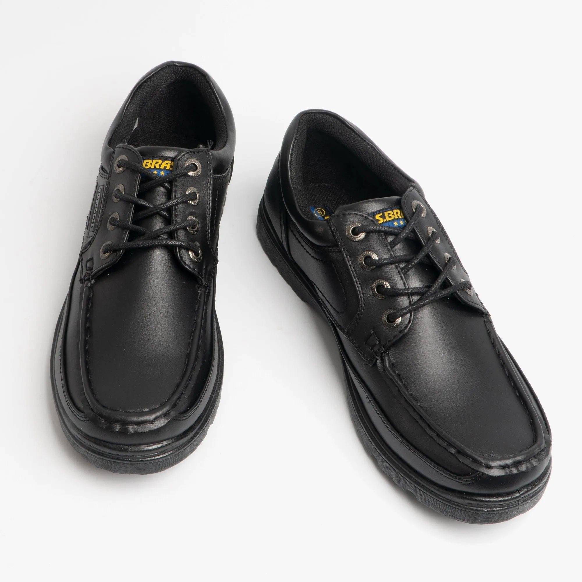 US Brass STUBBY Mens Lace-Up Casual Shoes Black sold by Shuperb product image thumbnail 2
