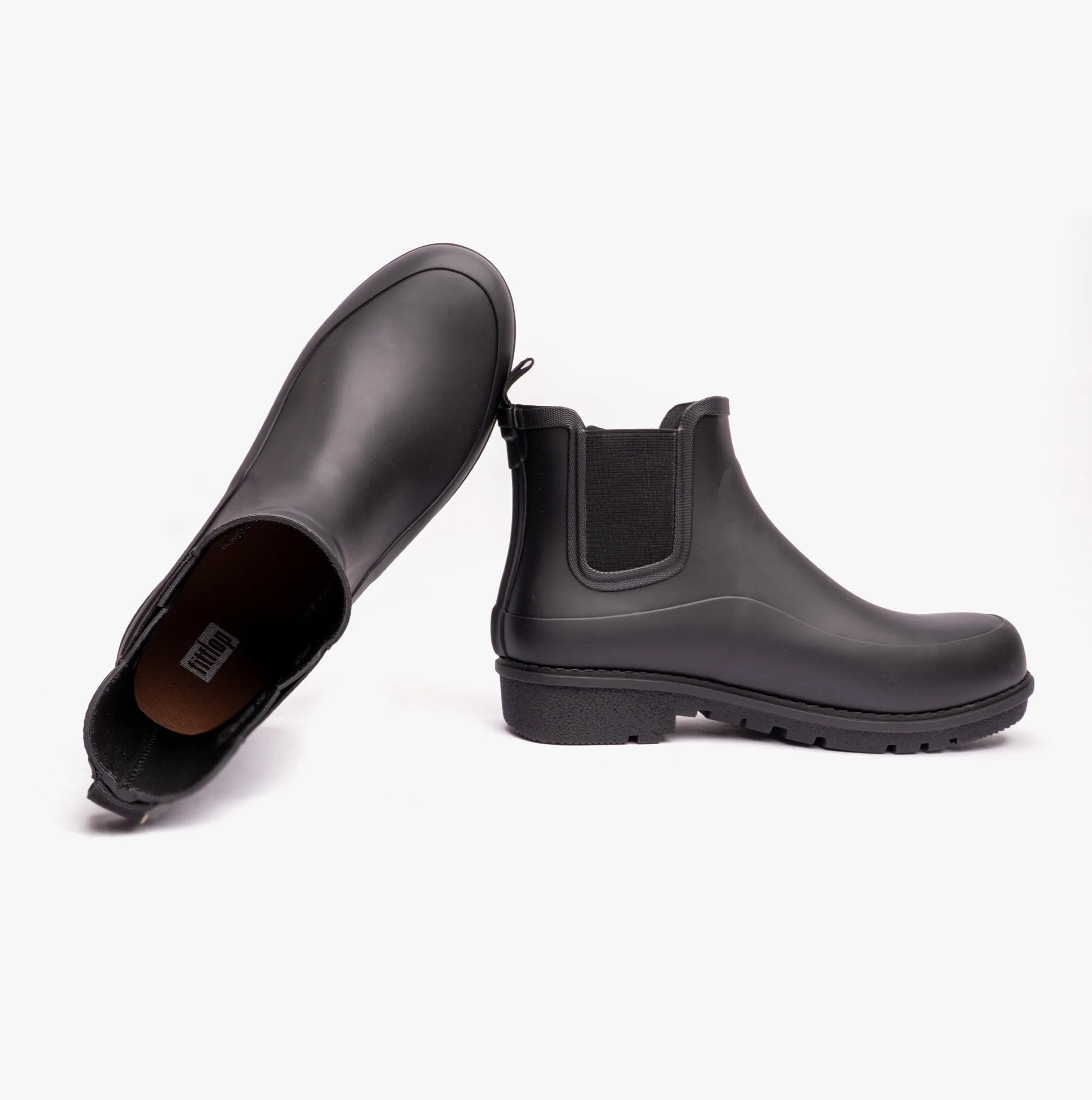 FitFlop WONDERWELLY Womens Chelsea Boots All Black sold by Shuperb product image thumbnail 3