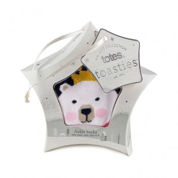 Totes Isotoner NOVELTY ANKLE Womens Socks Polar Bear sold by Shuperb product image thumbnail 5