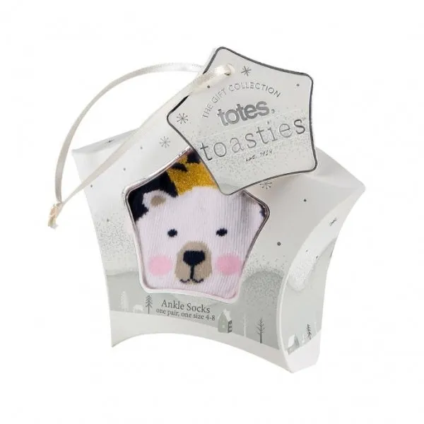 Totes Isotoner NOVELTY ANKLE Womens Socks Polar Bear sold by Shuperb product image thumbnail 3