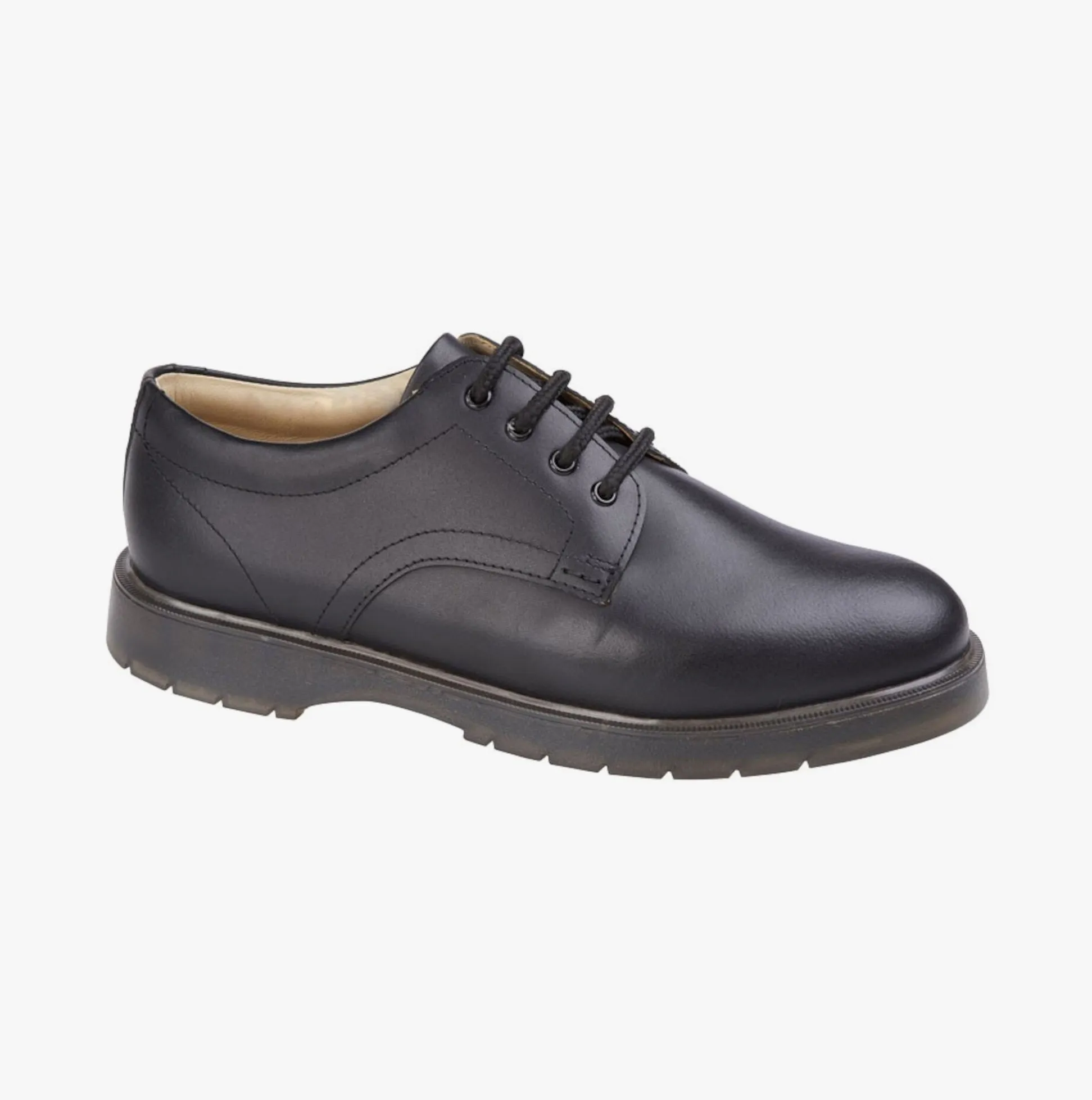 Grafters M181A Mens Leather Shoes Black sold by Shuperb