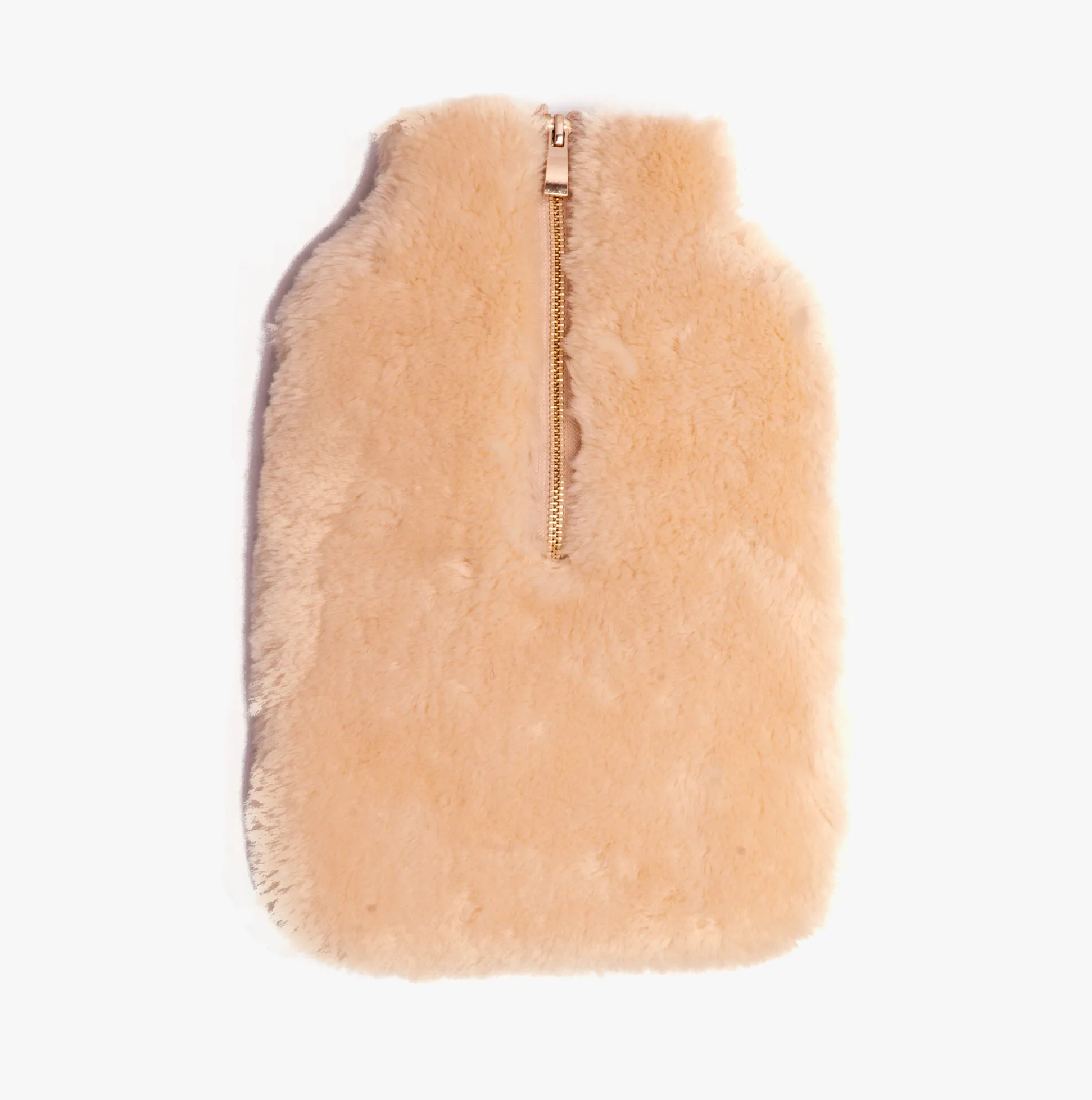 House of Slippers CLARA Faux Fur Hot Water Bottle Cover Cream sold by Shuperb product image thumbnail 2