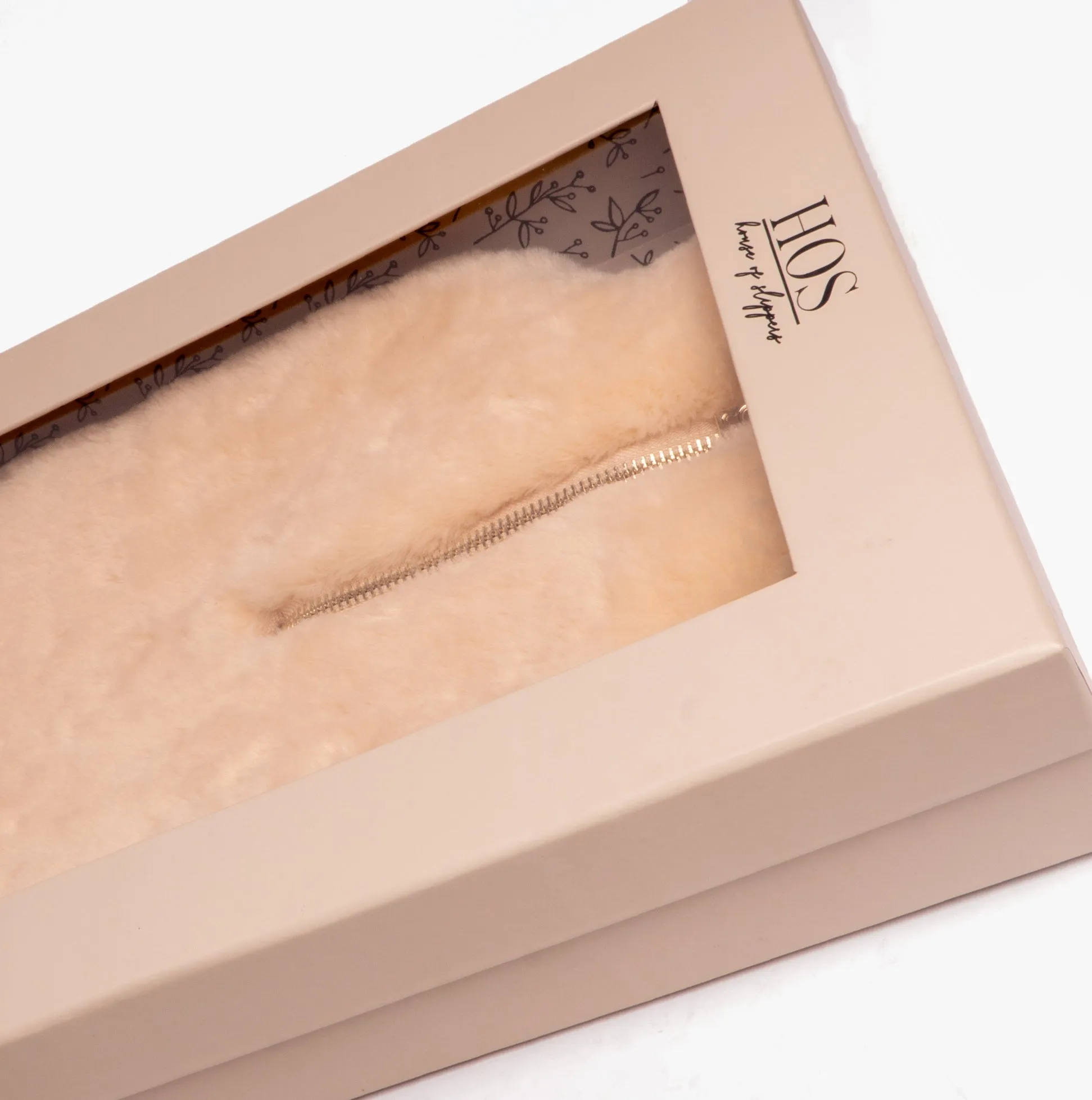 House of Slippers CLARA Faux Fur Hot Water Bottle Cover Cream sold by Shuperb product image thumbnail 3