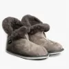 Shepherd BELLA Womens Sheepskin Slipper Boots Asphalt sold by Shuperb