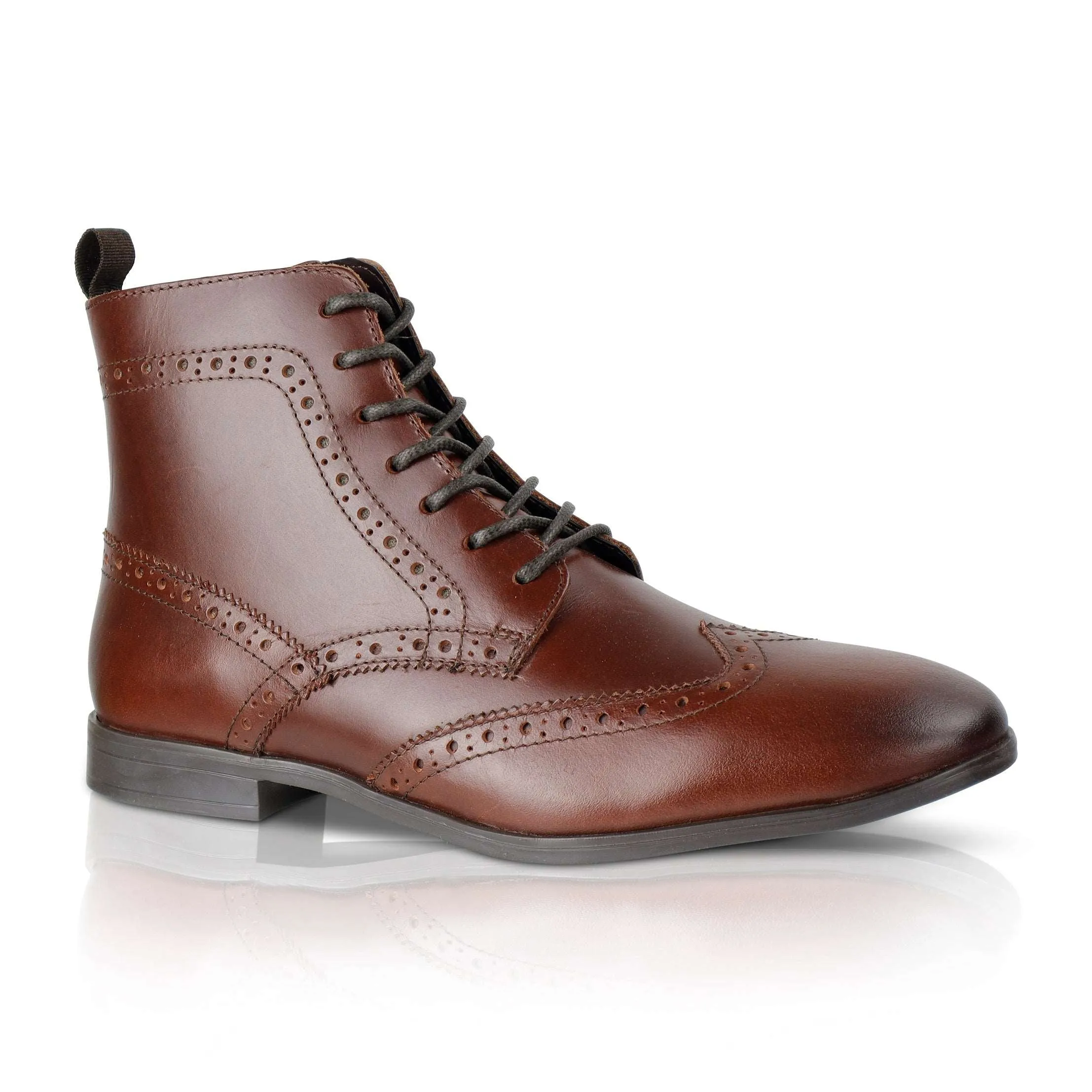 Silver Street London PUTTRIDGE Mens Boots Brown sold by Shuperb