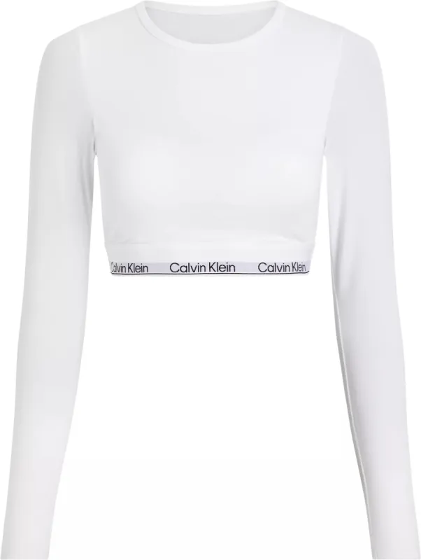 Calvin Klein MODERN COTTON Womens T-Shirt Bralette White sold by Shuperb