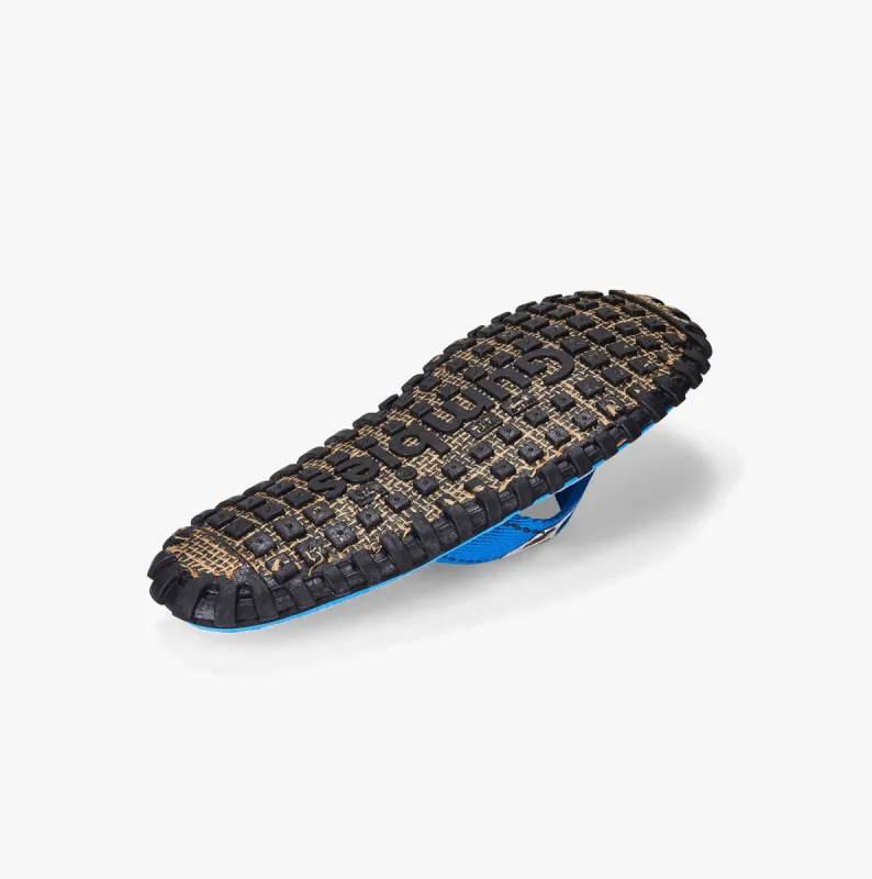 Gumbies ISLANDER Unisex Recycled Flip-Flops Blue Palms sold by Shuperb