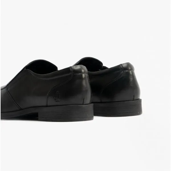 Hush Puppies ELLIS Boys Leather Slip On Shoes Black sold by Shuperb product image thumbnail 5