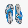 Gumbies ISLANDER Unisex Recycled Flip-Flops Blue Palms sold by Shuperb