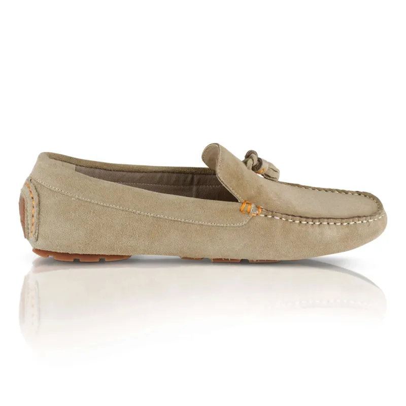 Silver Street London JACKSON Mens Loafers Beige sold by Shuperb