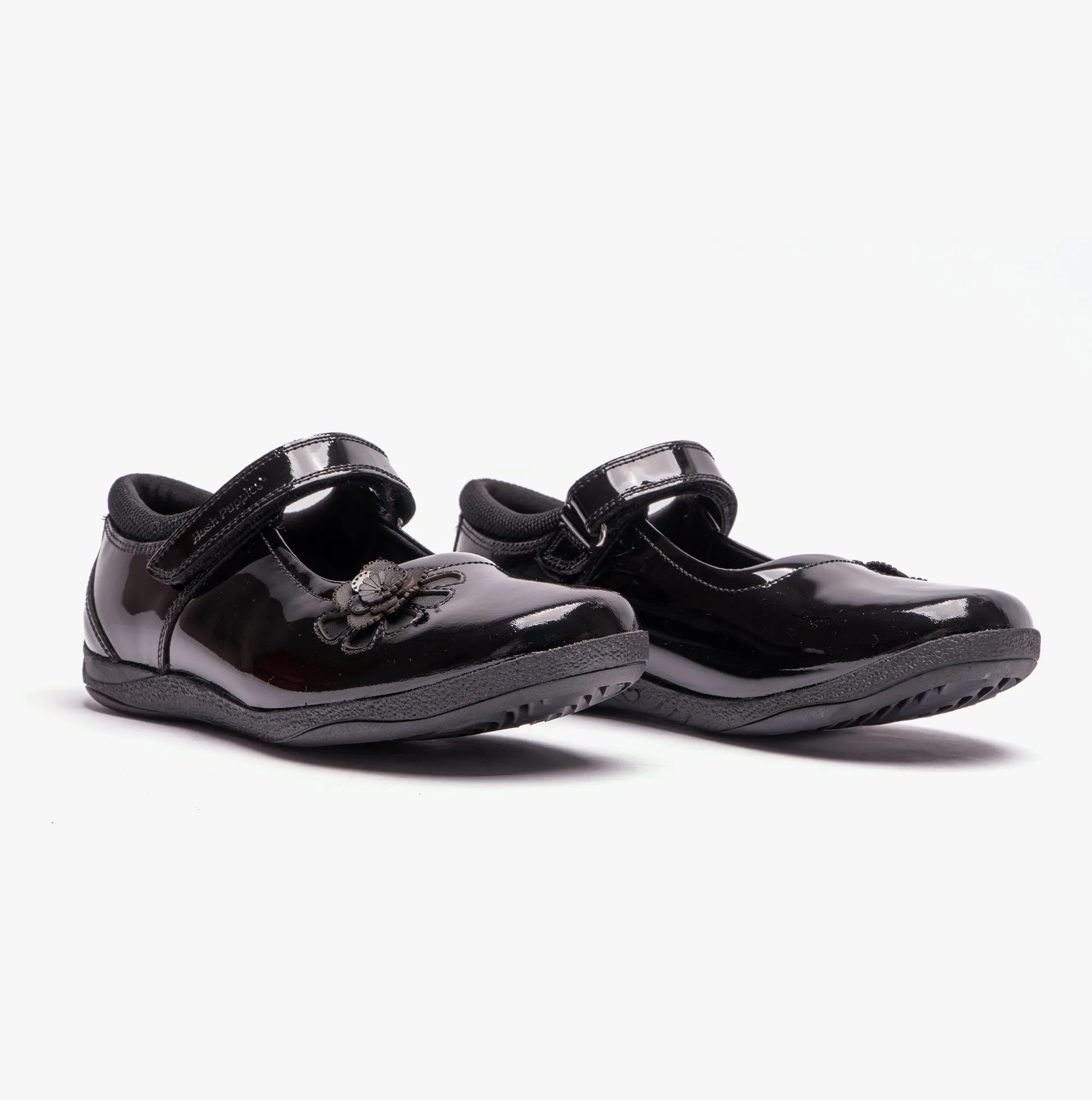 Hush Puppies JESSICA Girls School Shoes Patent Black sold by Shuperb product image thumbnail 2