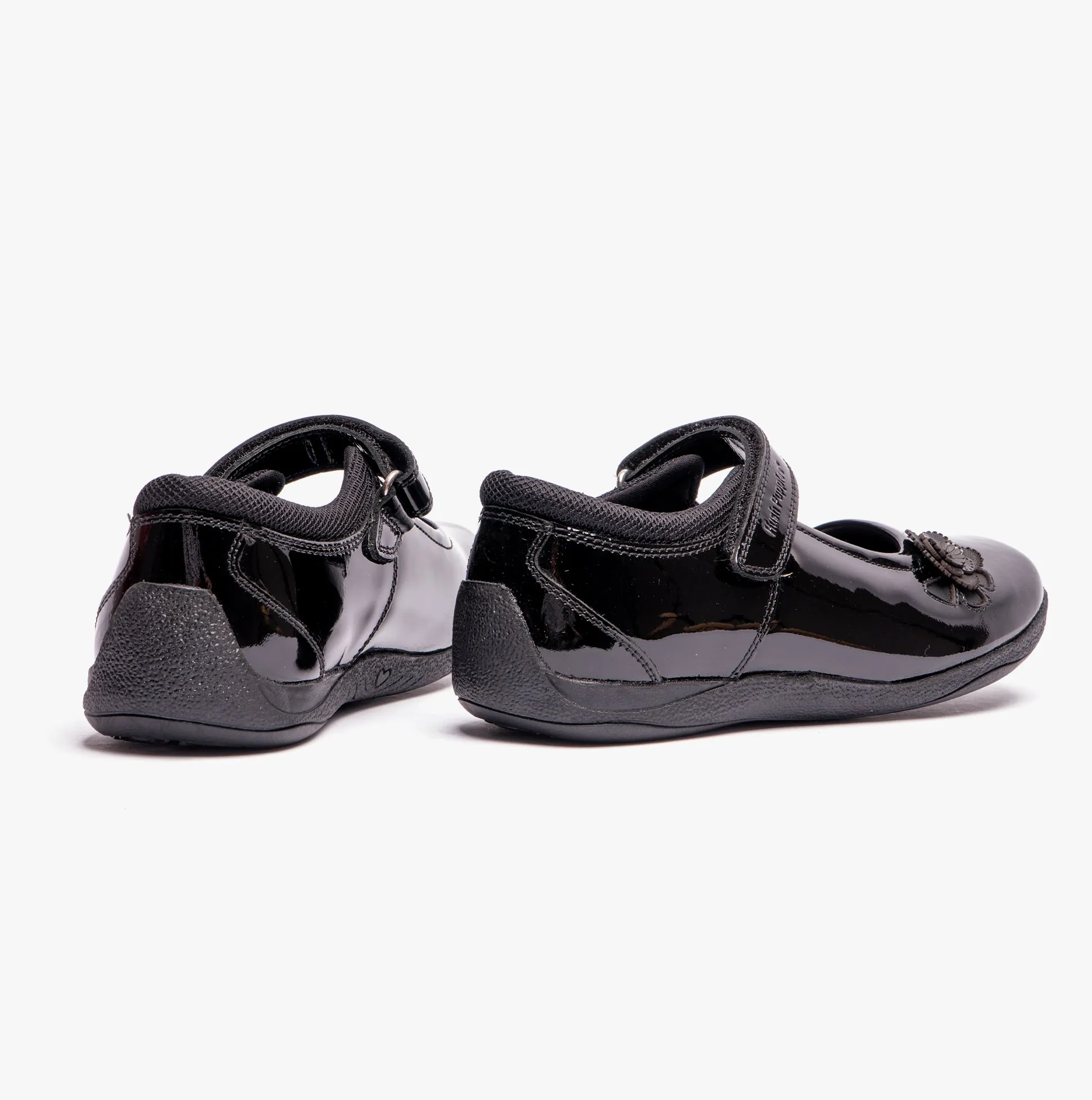 Hush Puppies JESSICA Girls School Shoes Patent Black sold by Shuperb product image thumbnail 3