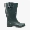 Stormwells BLYTHE Womens Rubber Wellington Boots Green/Red sold by Shuperb